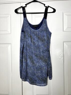 Lane Bryant Sheer Layered Flowy CorpCore Tank with Adjustable Straps 18